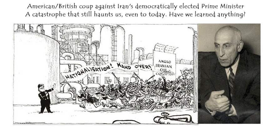 Overthrow of Iran democratically elected government